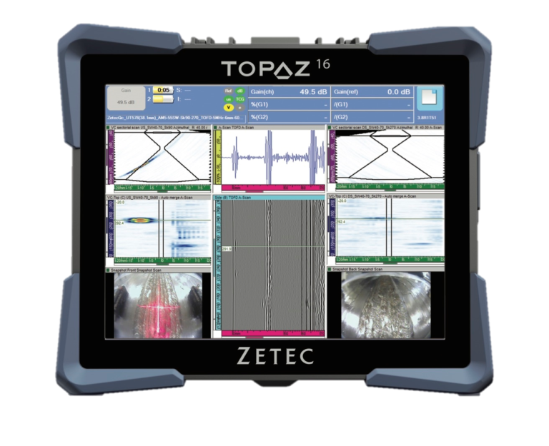 Zetec TOPAZ16 - Vista Frontal